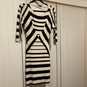 Bebe stripped dress